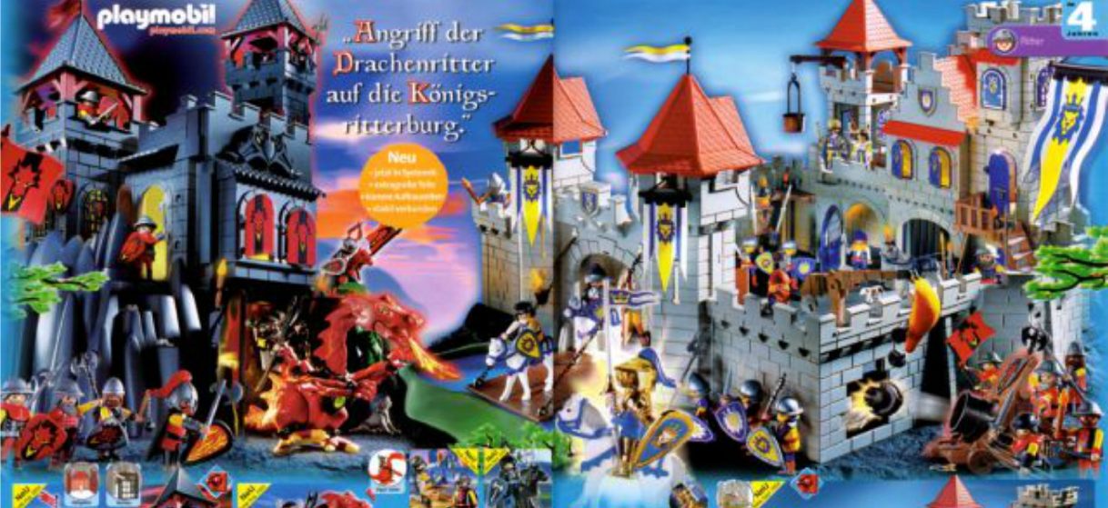 playmobil lion knights empire castle